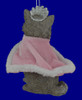 Grey Royal Cat Christmas Ornament inset