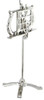 Silver Plated Mini Music Stand Ornament right side