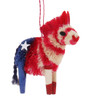 buri Democratic Donkey Ornament