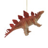 Stegosaurus Rubber Plastic Dinosaur Ornament