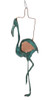 copper flamingo Ornament by Korman Side