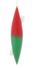 Colorful Sit-In Kayak Ornaments Red Green Back