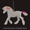 Baby Unicorn Ornament darker image