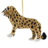 Furry Safari Animal - Leopard Ornament left side