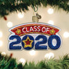 Class of 2020 Glass Ornament garland background