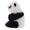 Furry Panda Ornament left side