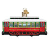 Trolley Glass Ornament