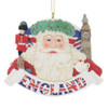 International Santa England Ornament