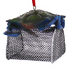 Blue Crab Trap Ornament back