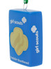 Girl Scout Cookie Ornament trefoils front side