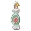 Taffy (A) Glass Ornament Green/Pink