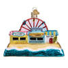 Beachscape Glass Ornament