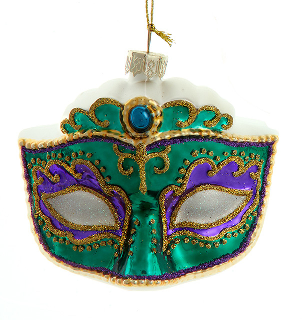 Mardi Gras Mask Necklace, Sold In Museums