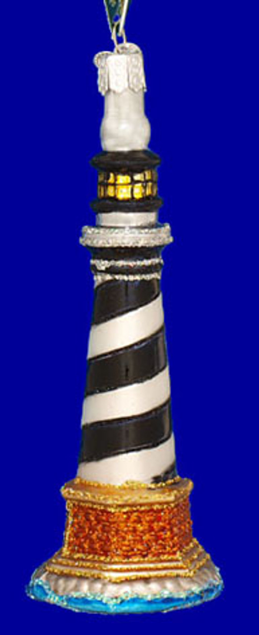 Cape Hatteras Lighthouse Glass Ornament by Old World Christmas