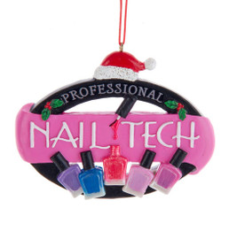 Nail Salon Tech Ornament