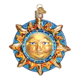 Fanciful Sun Glass Ornament