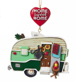 Home Sweet Home Camper Trailer Sign Ornament
