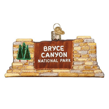 Bryce Canyon National Park Glass Ornament