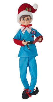 Nurse Elf Doll Shelf Sitter