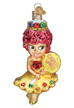 Hasbro Princess Lolly Game Glass Ornament