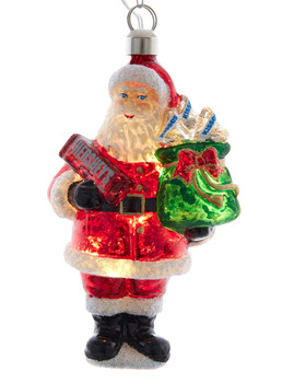 USB Plug LED Hersey's Chocolate Santa Ornament