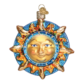 Fanciful Sun Glass Ornament