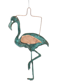 copper flamingo Ornament by Korman