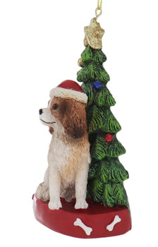 Choice of Cavalier King Charles Glass Ornament by Old World Christmas