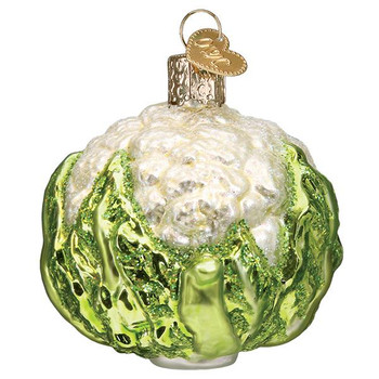 Cauliflower Glass Ornament