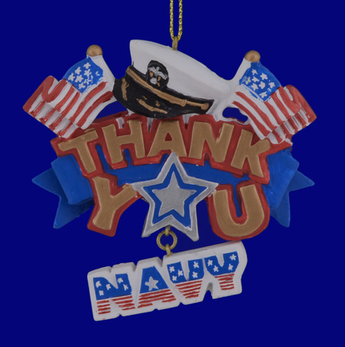 US Navy Thank You Ornament 133176