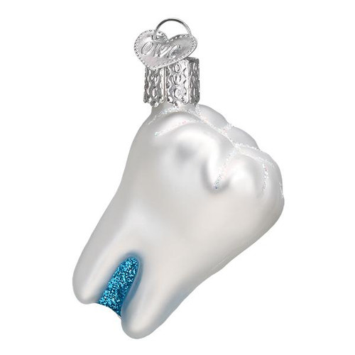 Tooth Glass Ornament