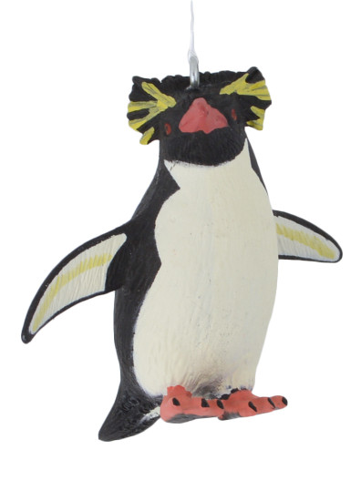 Small Rockhopper Penguin Ornament