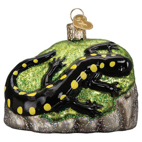 Salamander Glass Ornament