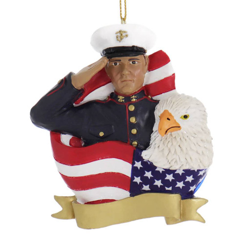 Hispanic Marine Ornament