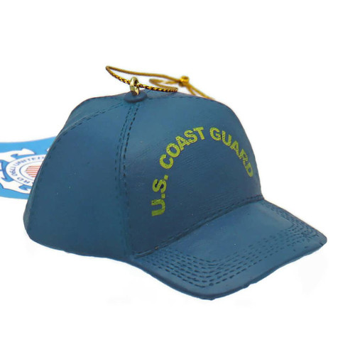 U.S. Coast Guard Blue Ball Cap Ornament