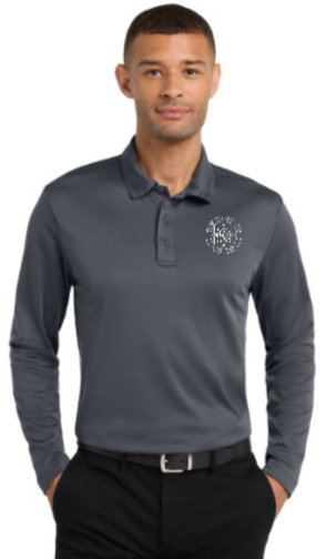 Port Authority® Silk Touch™ Performance Long Sleeve Polo