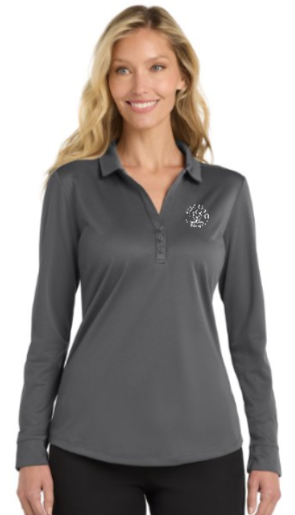 Port Authority® Women's Silk Touch™ Performance Long Sleeve Polo