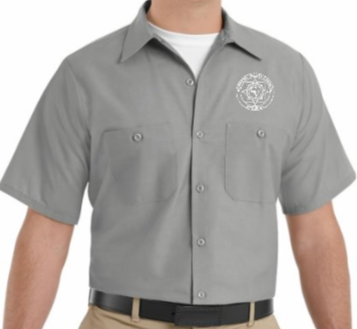 Red Kap M Short Sleeve Industrial Work Shirt