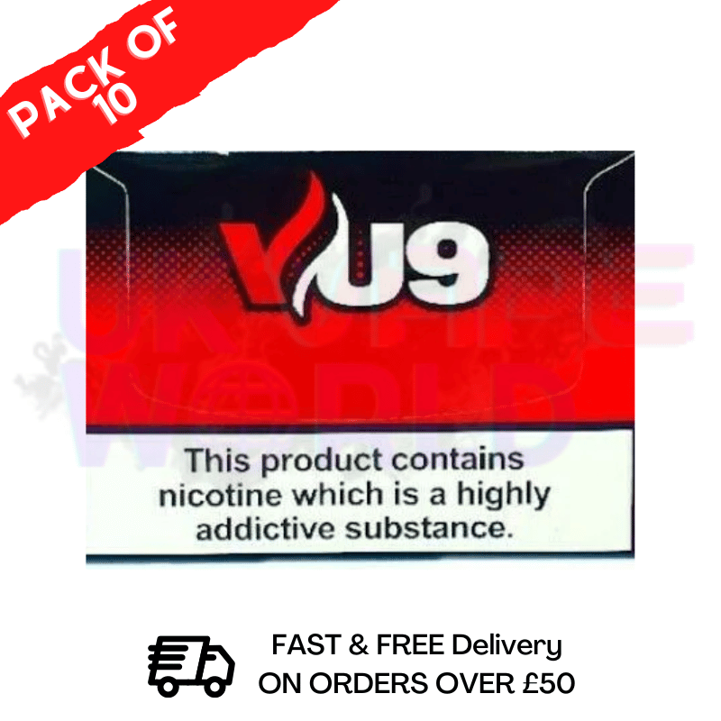 VU9 10ML (£1.29 PER BOTTLE!)