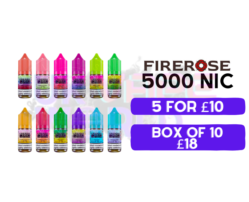 FIREROSE NIC SALTS - £1.99 EACH