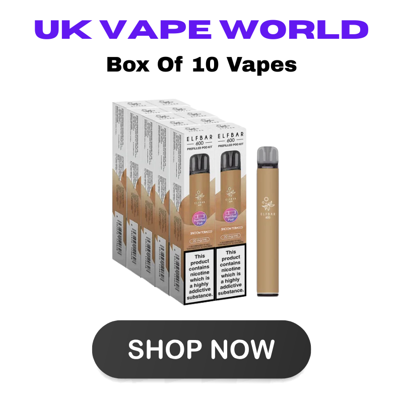 Box of 10 Vapes | Full Pack Vape Deals!
