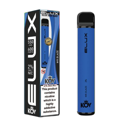 Mr Blue by Elux KOV Bar Legacy Range Disposable Vape UK 20MG - Buy Any 2 For £8