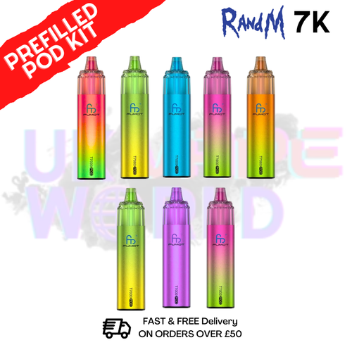 RandM 7000 Puff Tornado 7K Kit - ANY 2 For £14