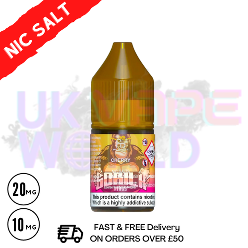 Shop Cherry - RandM Tornado 7000 Nic Salt 10ML eLiquid - UK Vape World