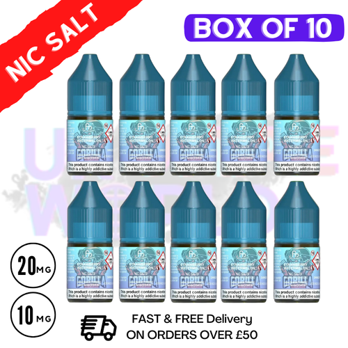 Shop Strawberry Watermelon RandM Tornado 7000 Nic Salt BOX OF 10 - UK Vape World