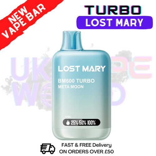 Shop Lost Mary BM600 Turbo Meta Moon | ONLY £3.99 - UK Vape World