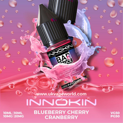 Shop Blueberry Cherry Cranberry Nicotine Salt E Liquid by Innokin Nic Salt - UK Vape World