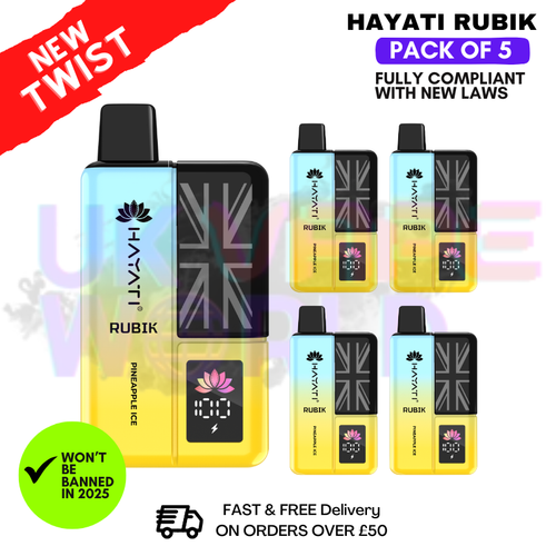 Shop Pineapple ICE Pack Of Five Hayati Rubik 7000!