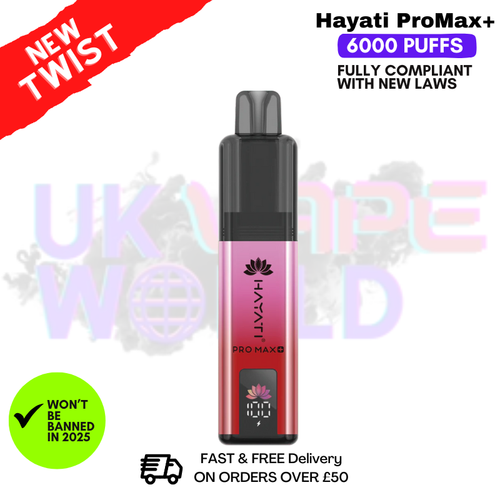 Shop Hubba Bubba Hayati Pro Max Plus 6000Puff Kit - UK Vape World