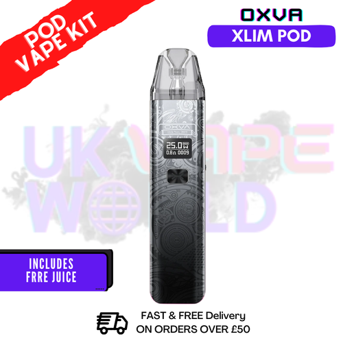Xlim Night Oxva Xlim Pod Kit + Free 100ml Juice
